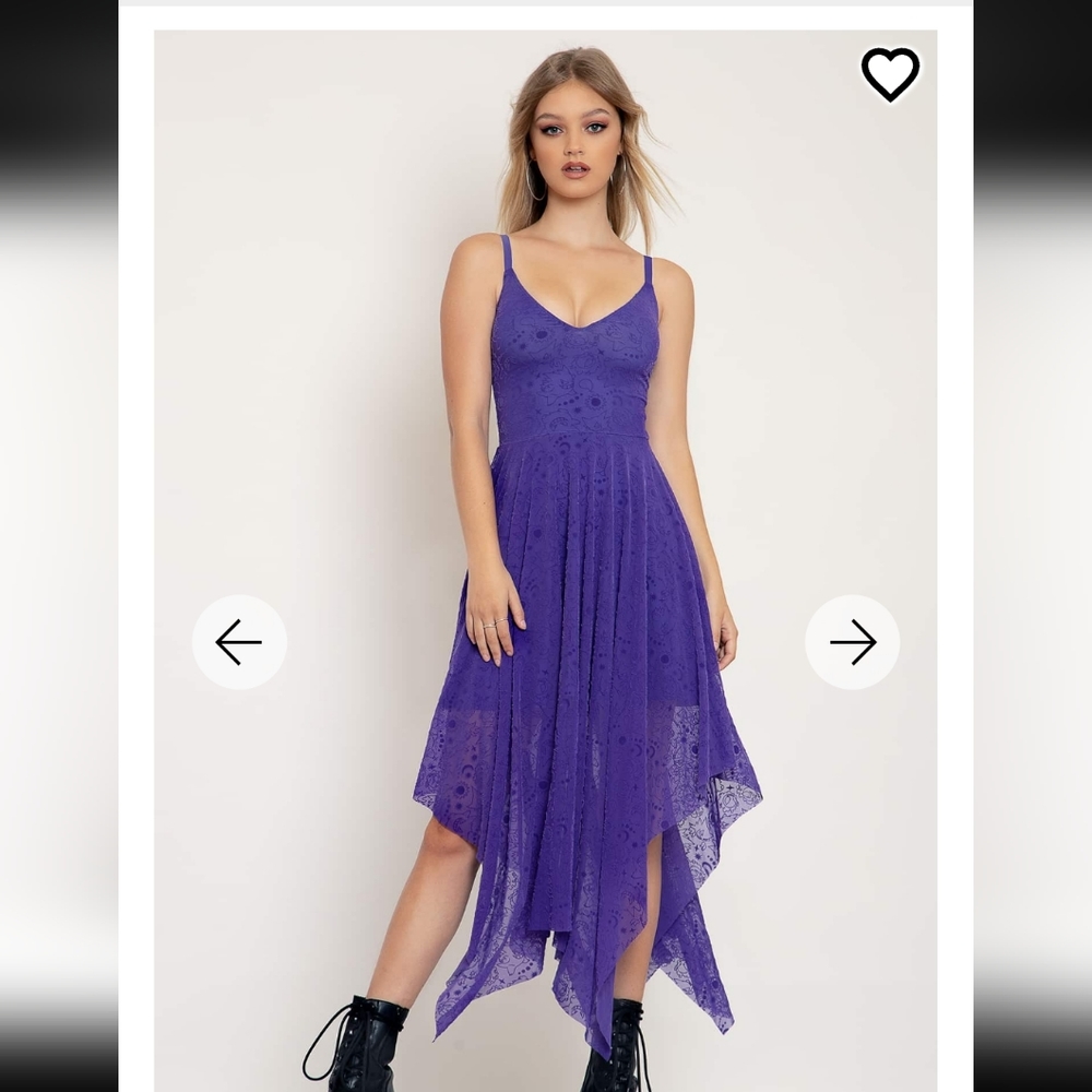 BlackMilk Gastly Evolution Handkerchief Dress Pokemon NWT